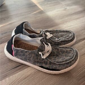 Leopard Print Hey Dudes